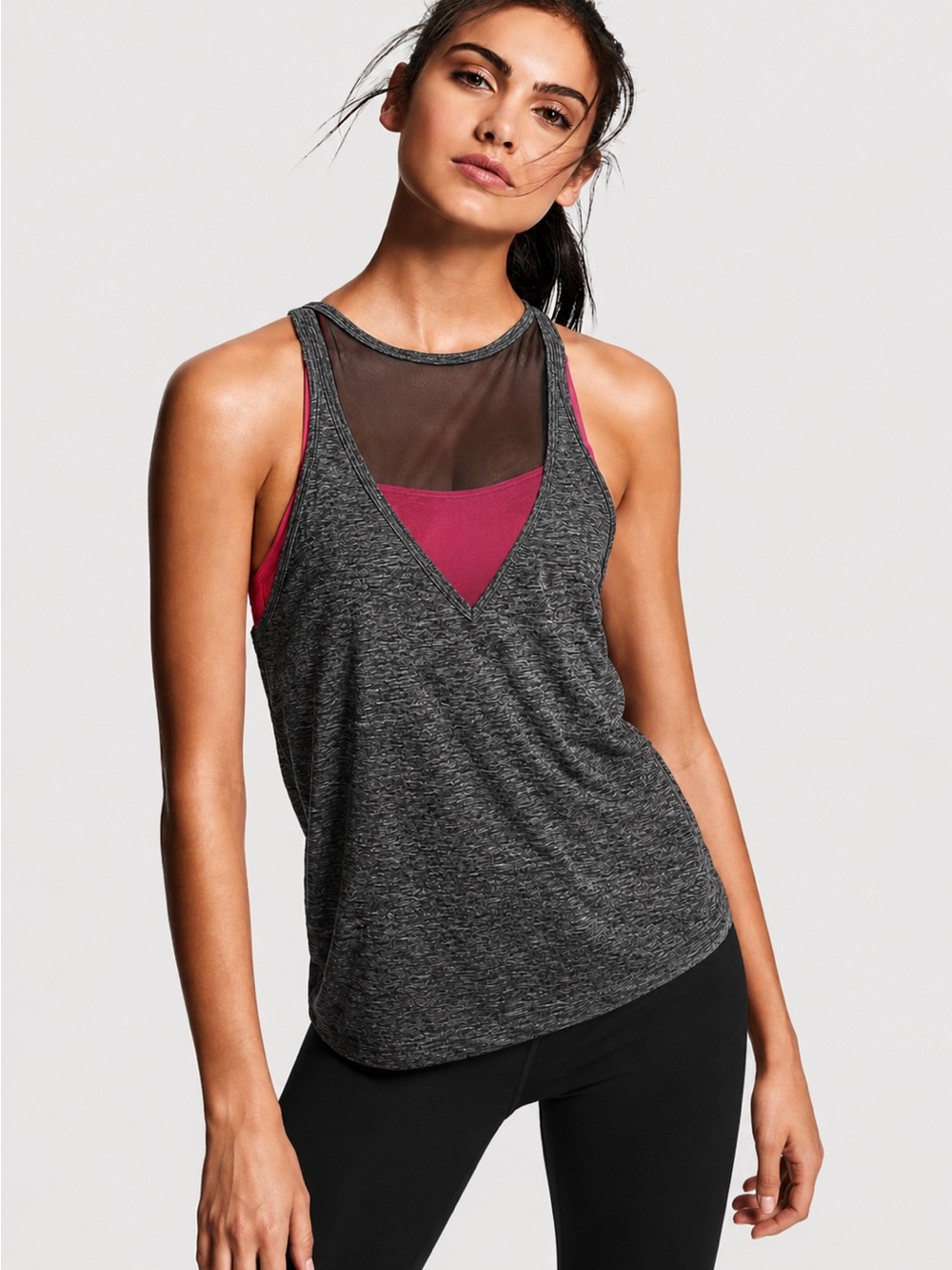 VSX Sport Charcoal Mesh-Panel Tank